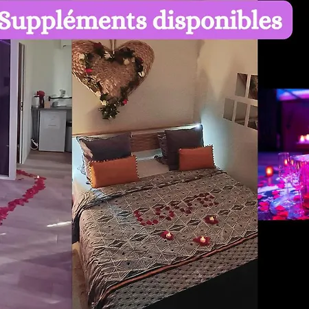 Cocoonspa Avec Jacuzzi Decoration Romantique Offerte トゥールーズ